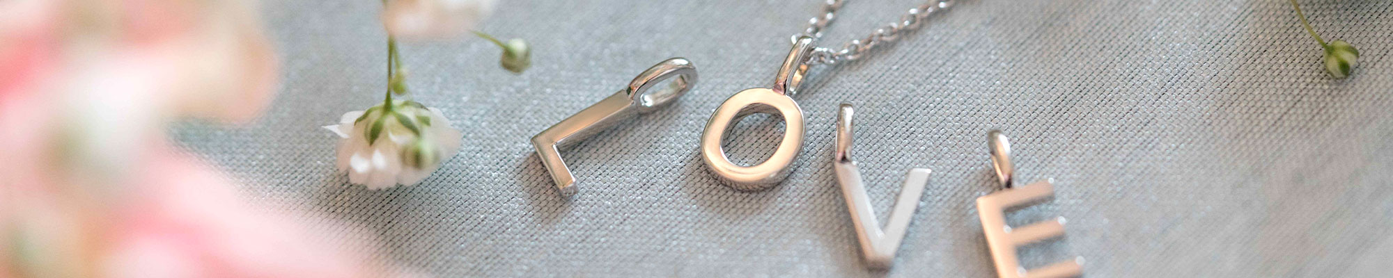 Letter jewellery