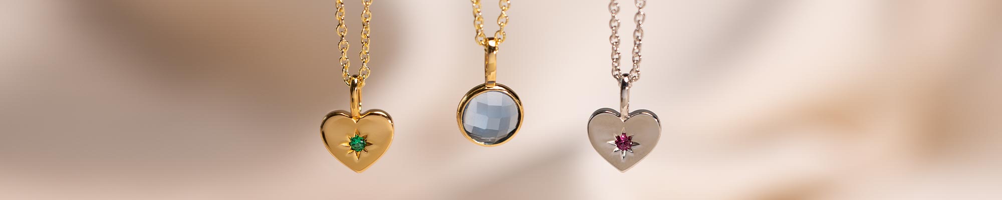 Birthstone jewellery