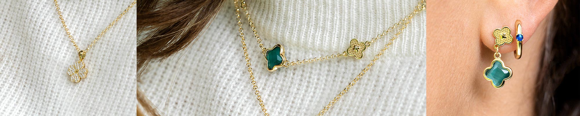Clover jewellery