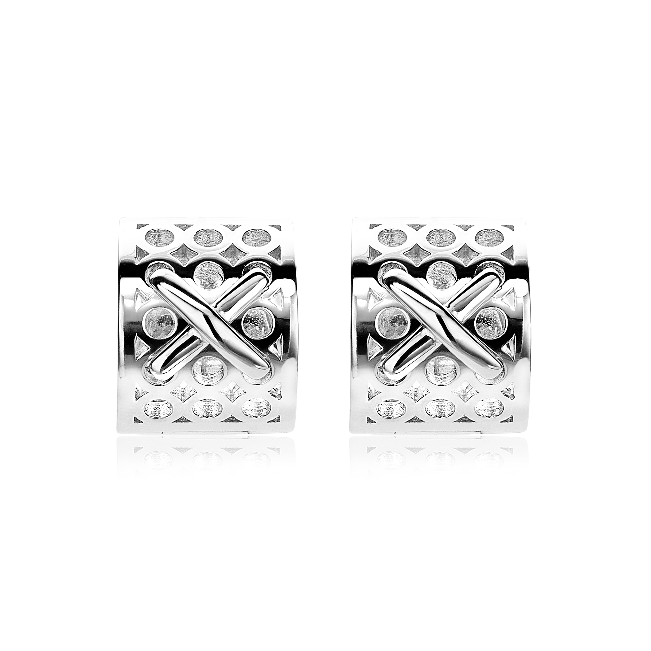 ZINZI Sterling Silver Earrings by Dutch Designer Mart Visser MVO15