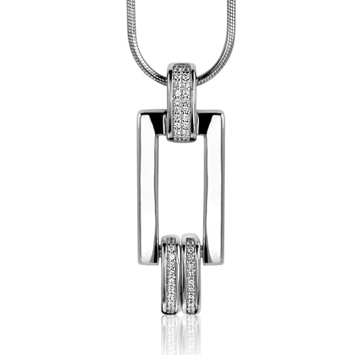 ZINZI Sterling Silver Pendant by Dutch Designer Mart Visser MVH4