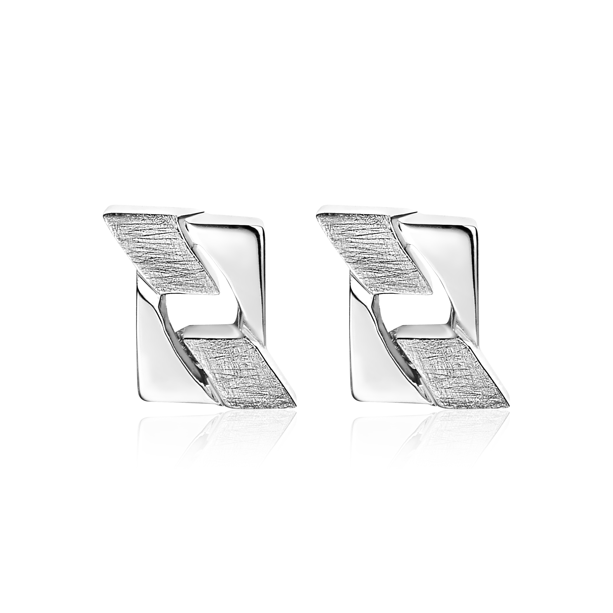ZINZI Sterling Silver Earrings by Dutch Designer Mart Visser MVO11