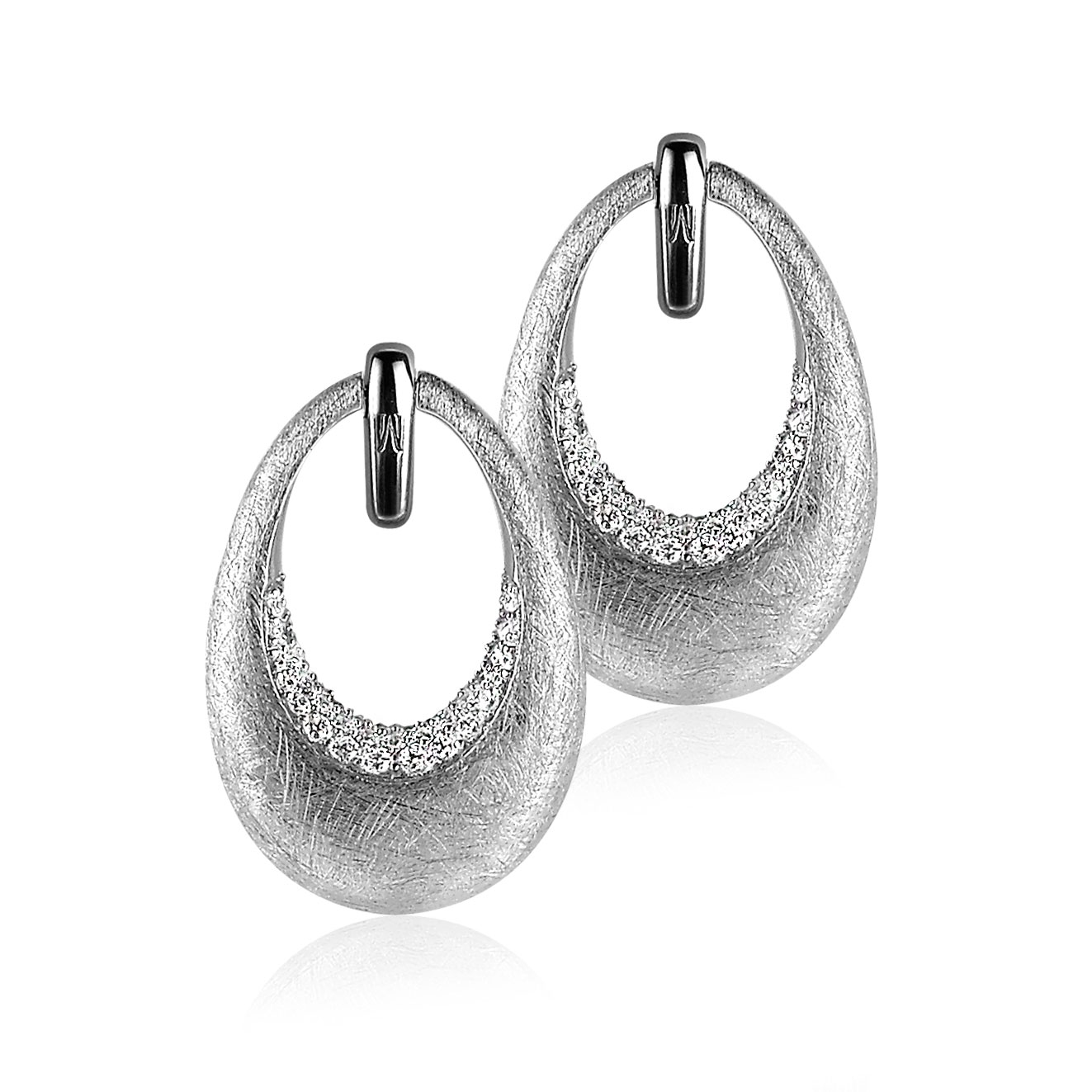 ZINZI Sterling Silver Earrings by Dutch Designer Mart Visser MVO10