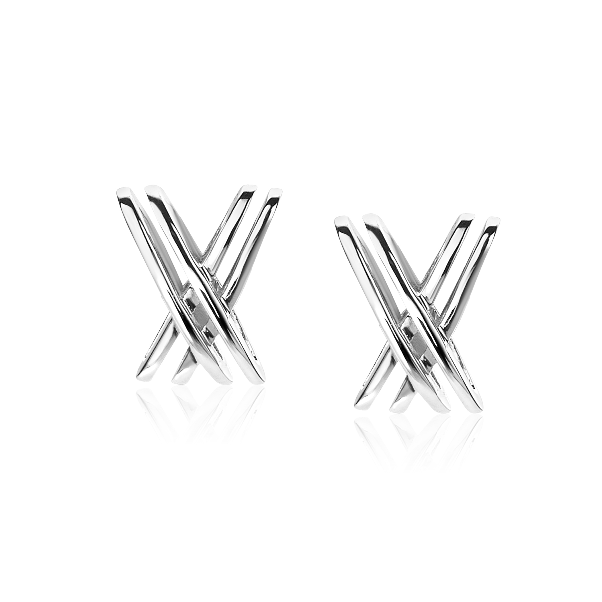 ZINZI Sterling Silver Earrings by Dutch Designer Mart Visser MVO12