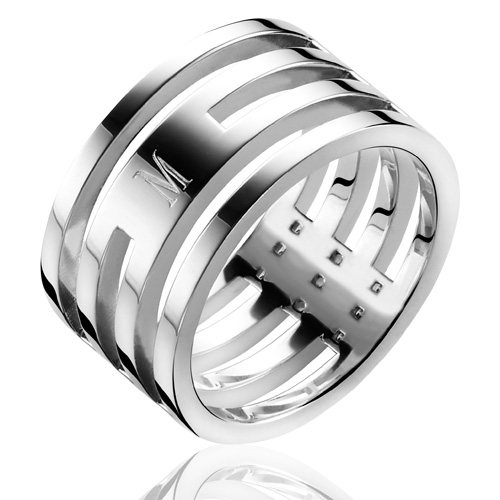 ZINZI Sterling Silver Ring by Dutch Designer Mart Visser MVR1Z