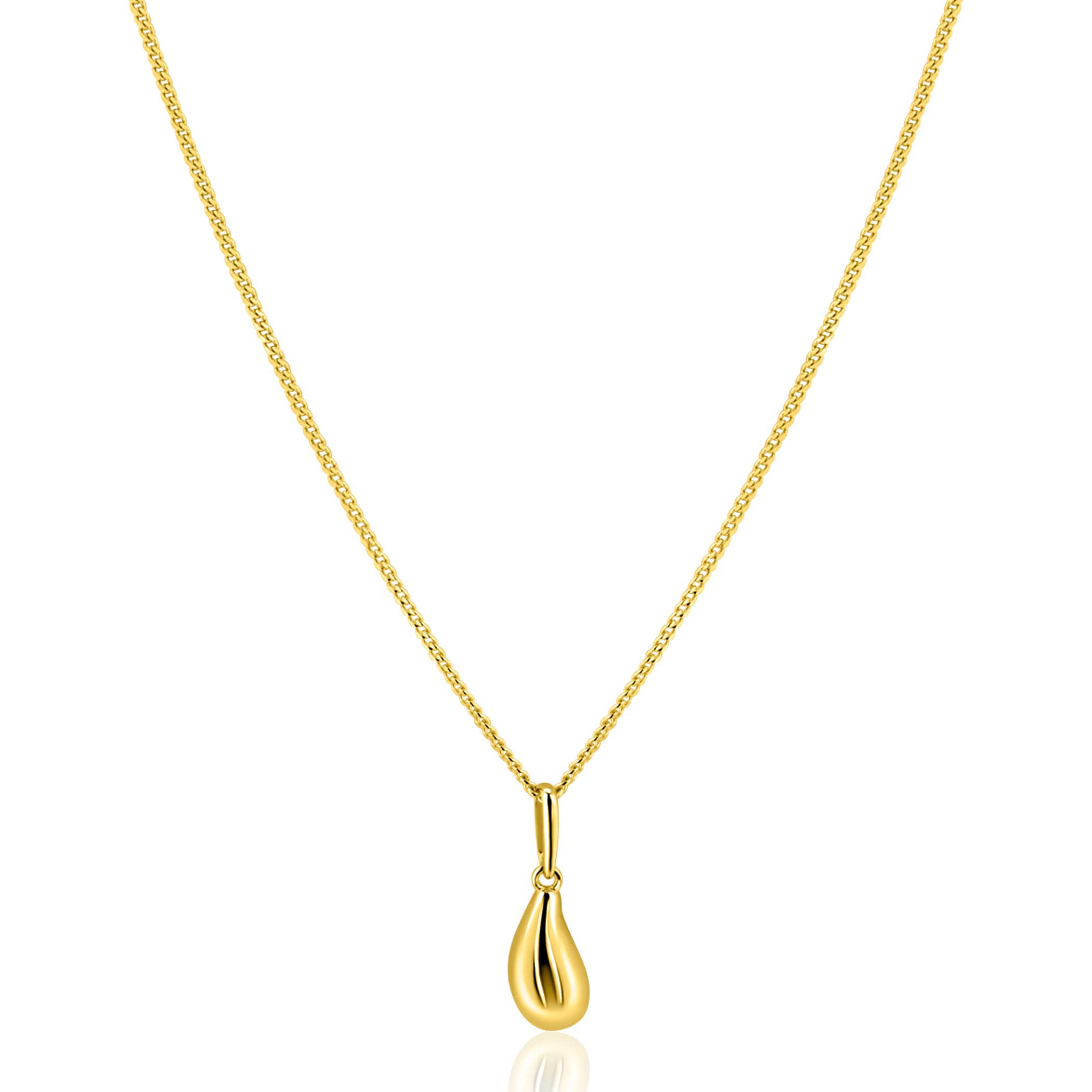 ZINZI GOLD hanger druppelvorm
