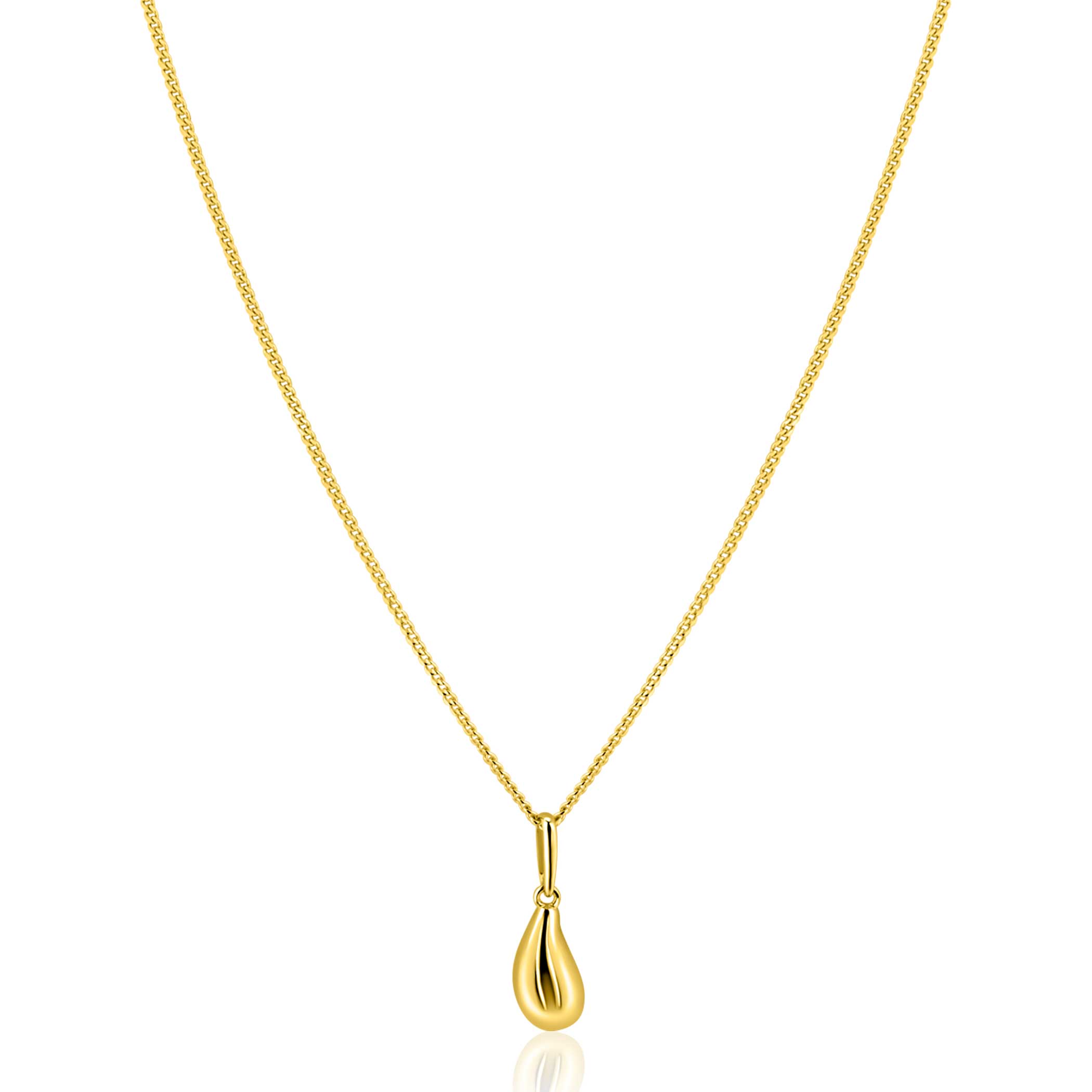 ZINZI GOLD hanger druppelvorm
