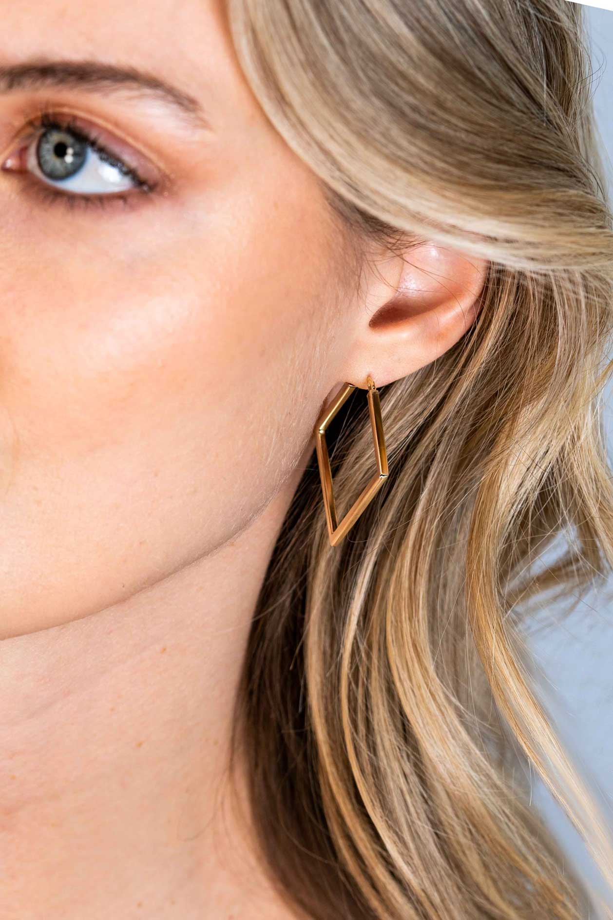 Large Hoop Earrings Earrings