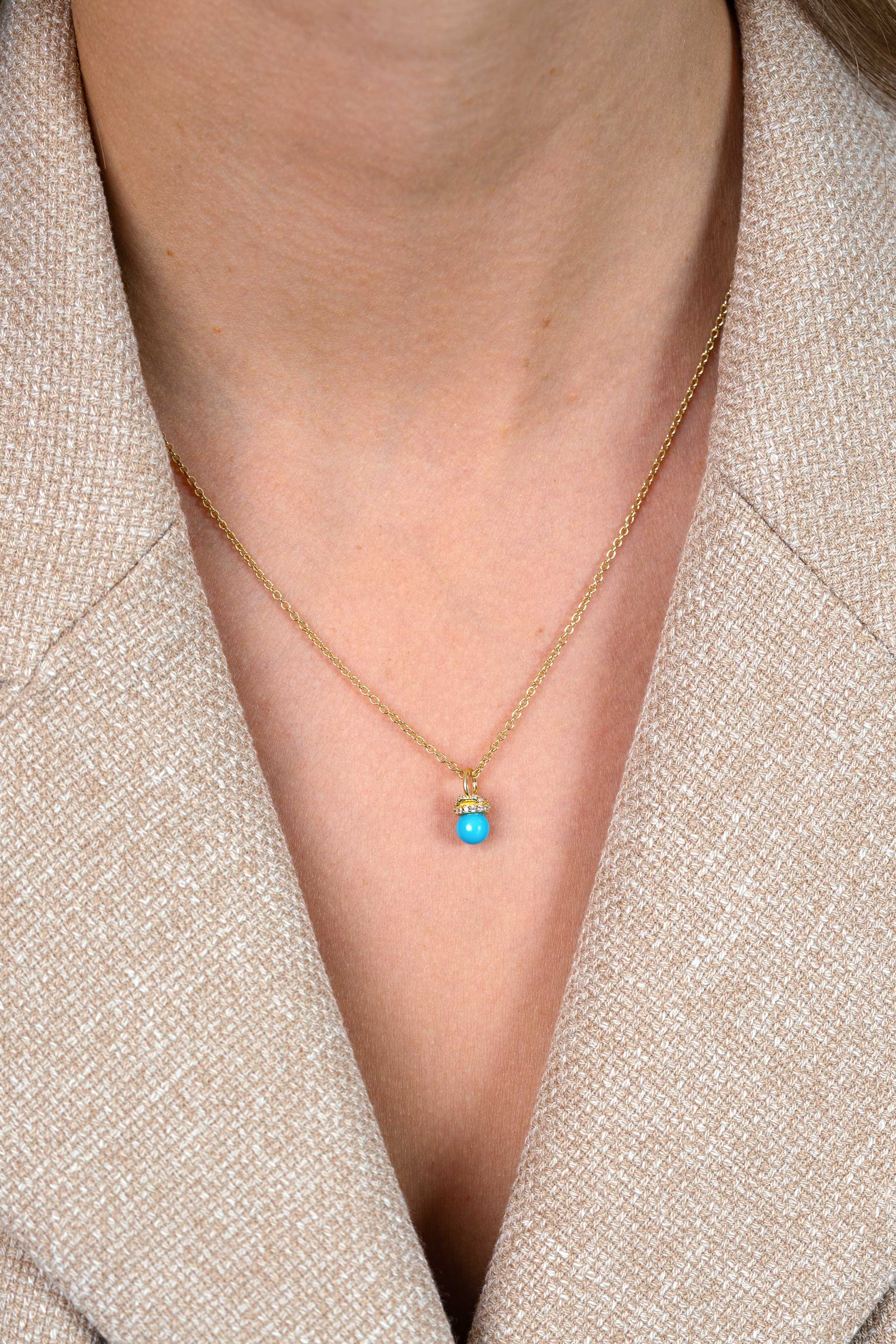 ZINZI zlv. oorbedels gg.verg.turquoise/zirc.in xvorm