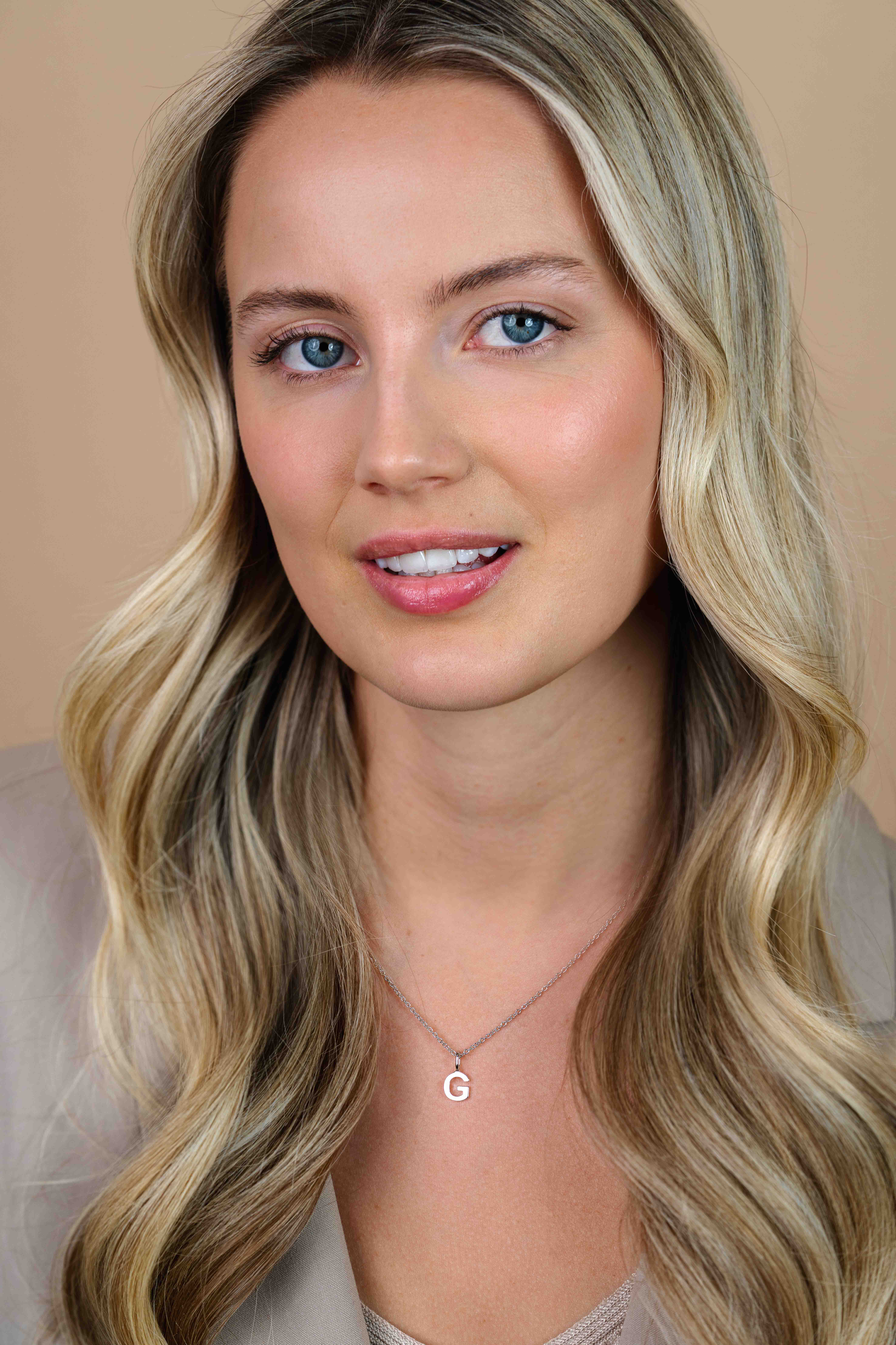 ZINZI Sterling Silver Letter Pendant G ZIH2140G