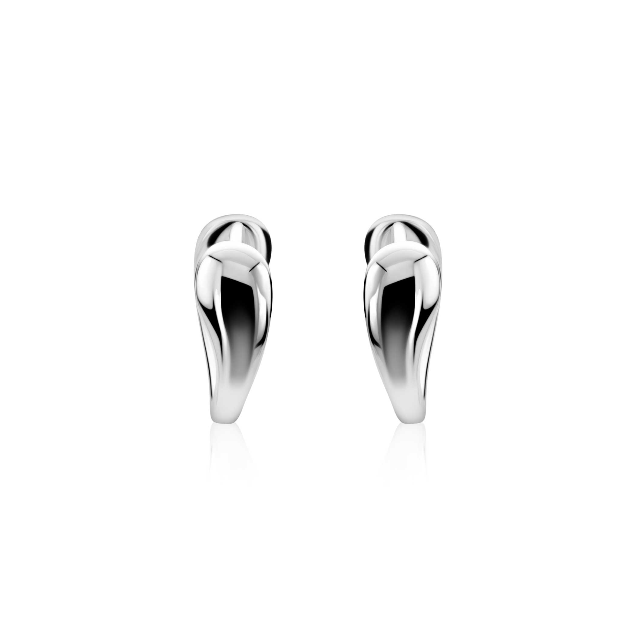 ZINZI zlv. oorringen organische vorm