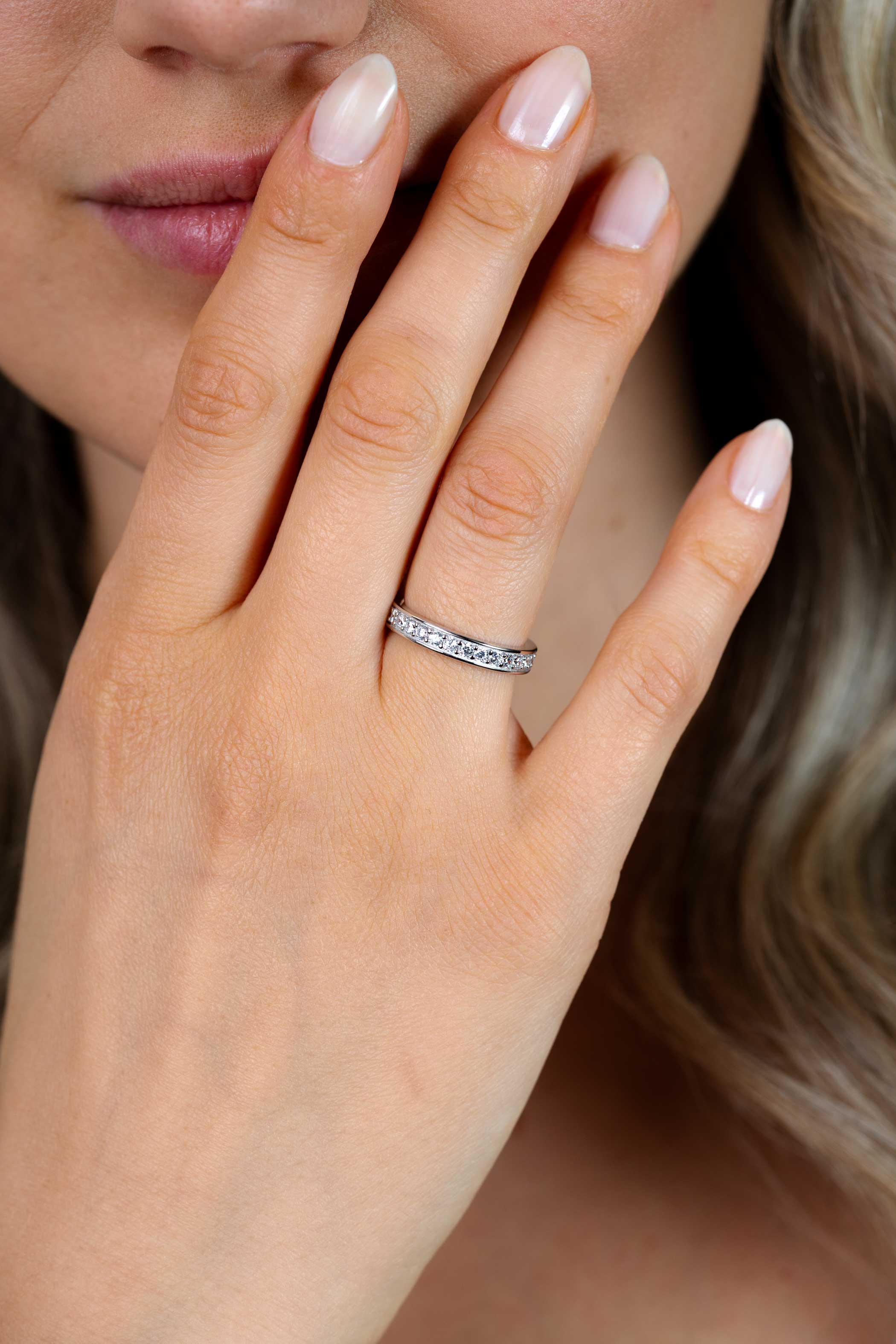 ZINZI Sterling Silver Ring White ZIR2050