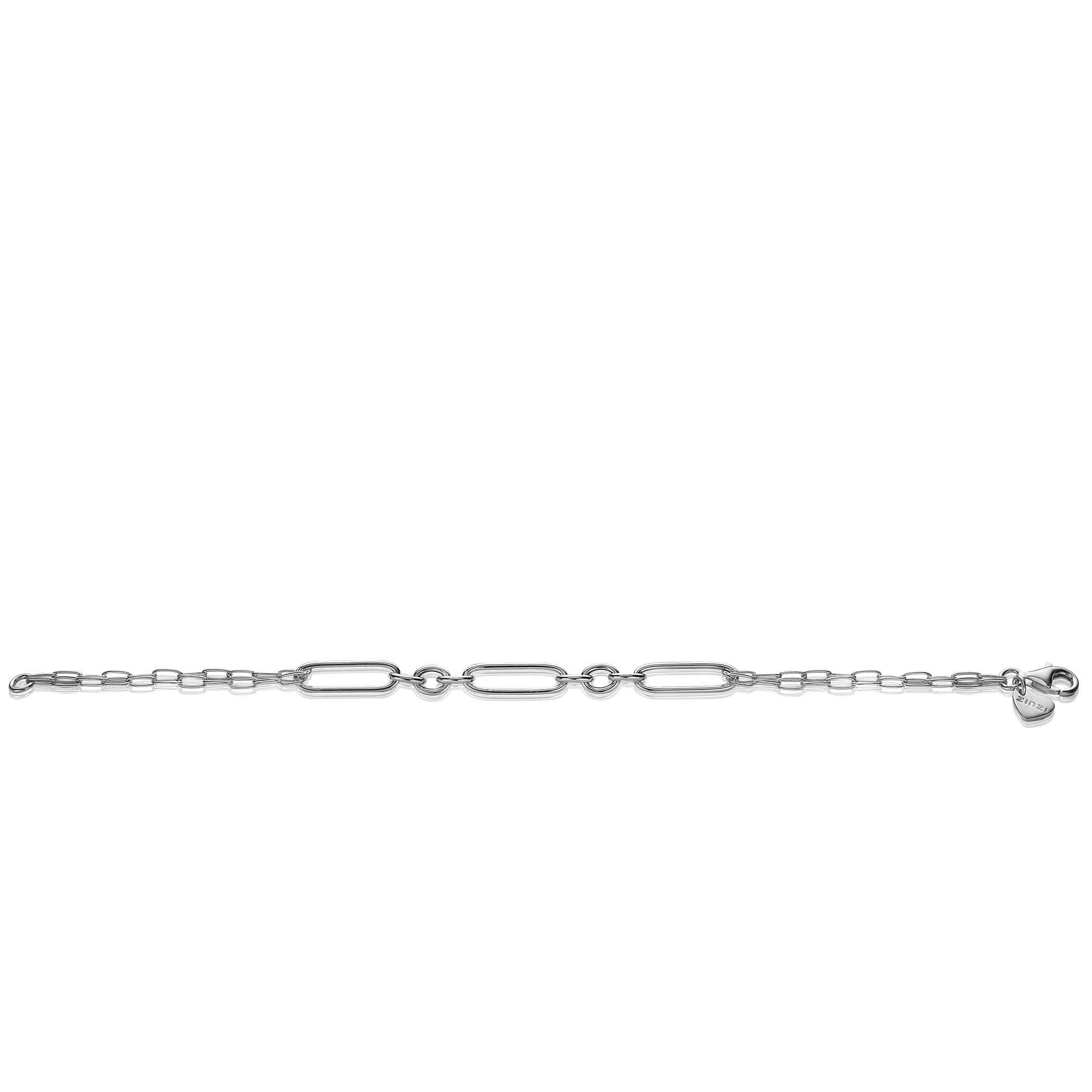ZINZI Sterling Silver Bracelet Trendy Chain ZIA1991