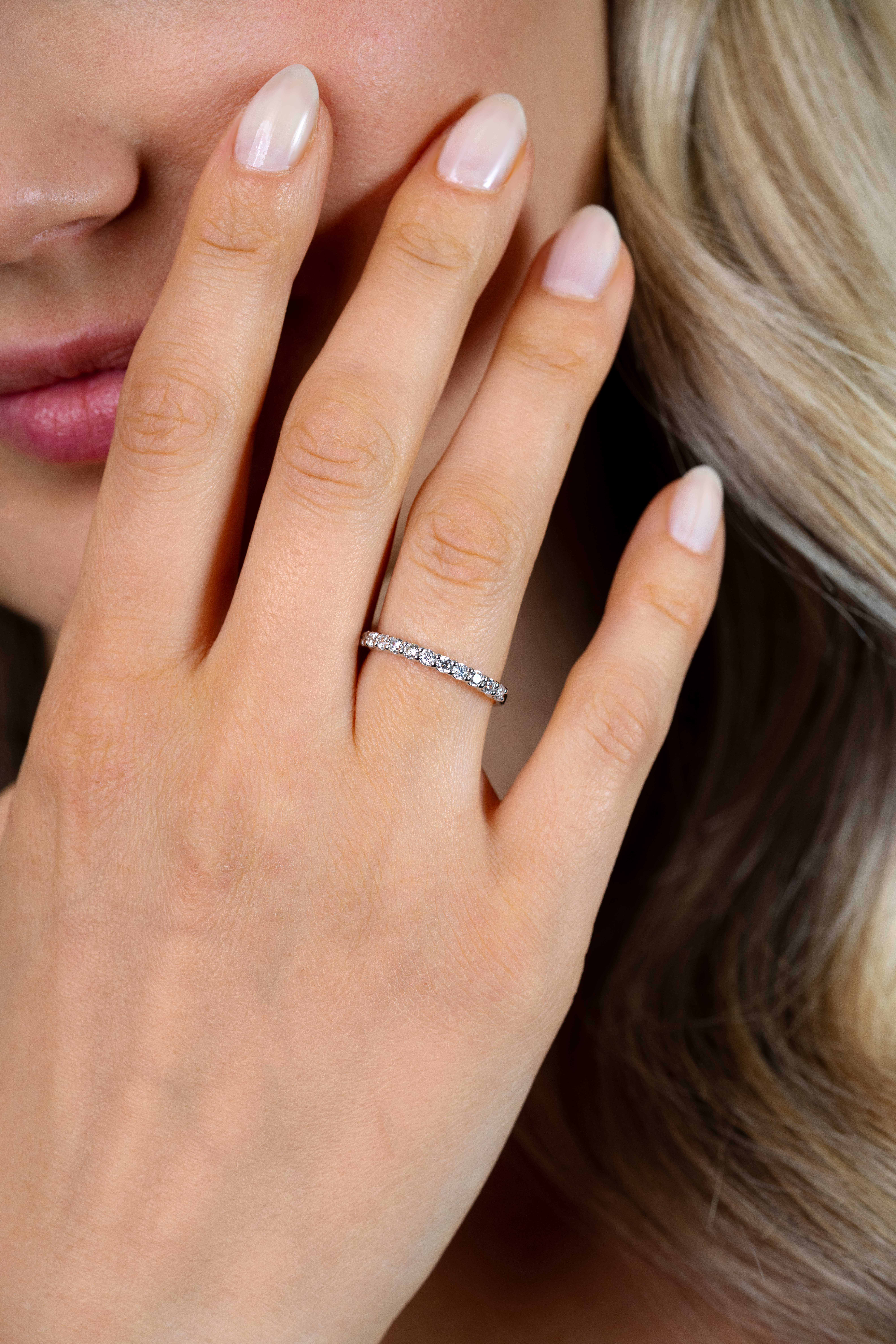 ZINZI Sterling Silver Ring White ZIR827