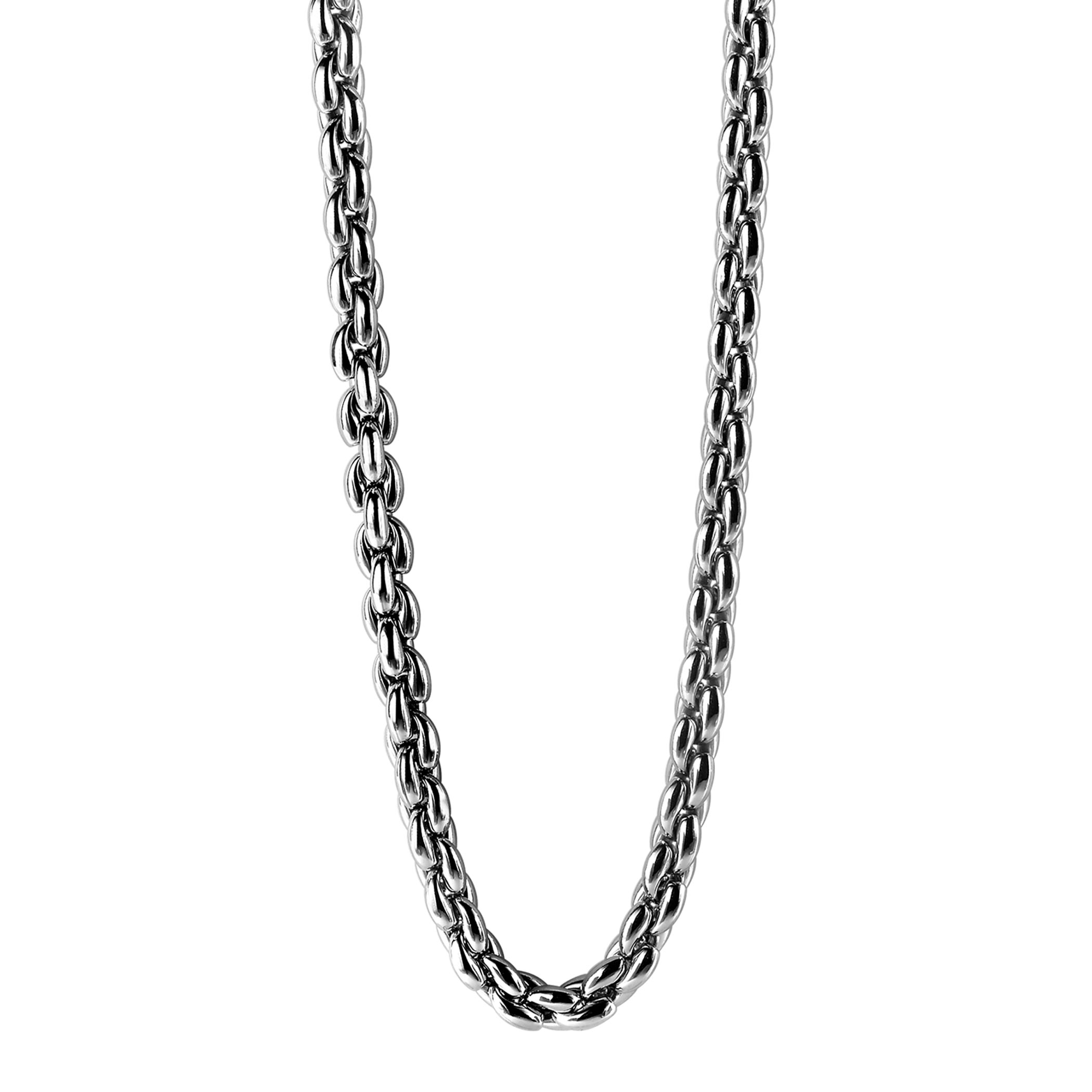ZINZI Sterling Silver Chain Necklace 43cm ZIC1205