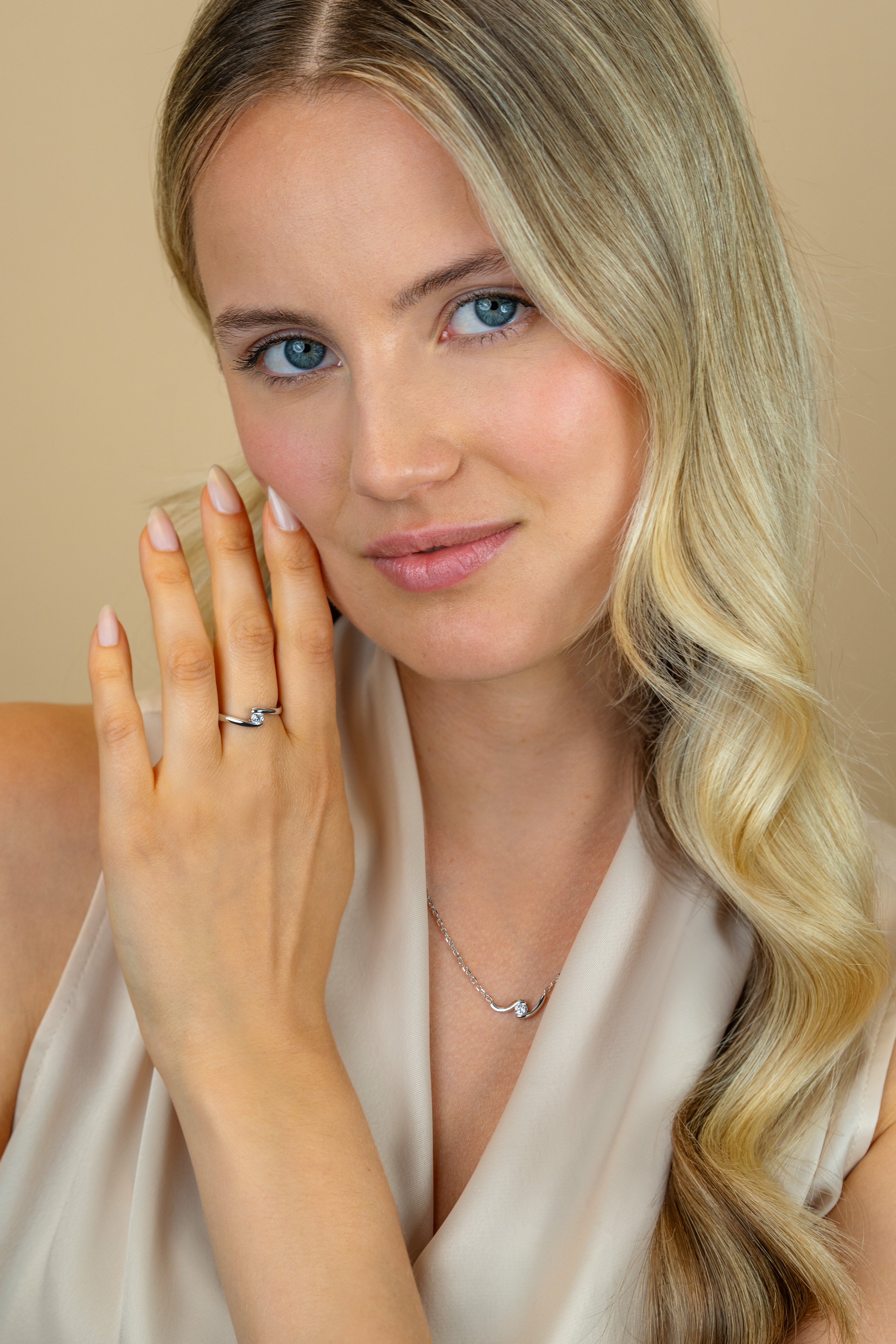 ZINZI zlv. ring slagmodel met zirconia mt.62