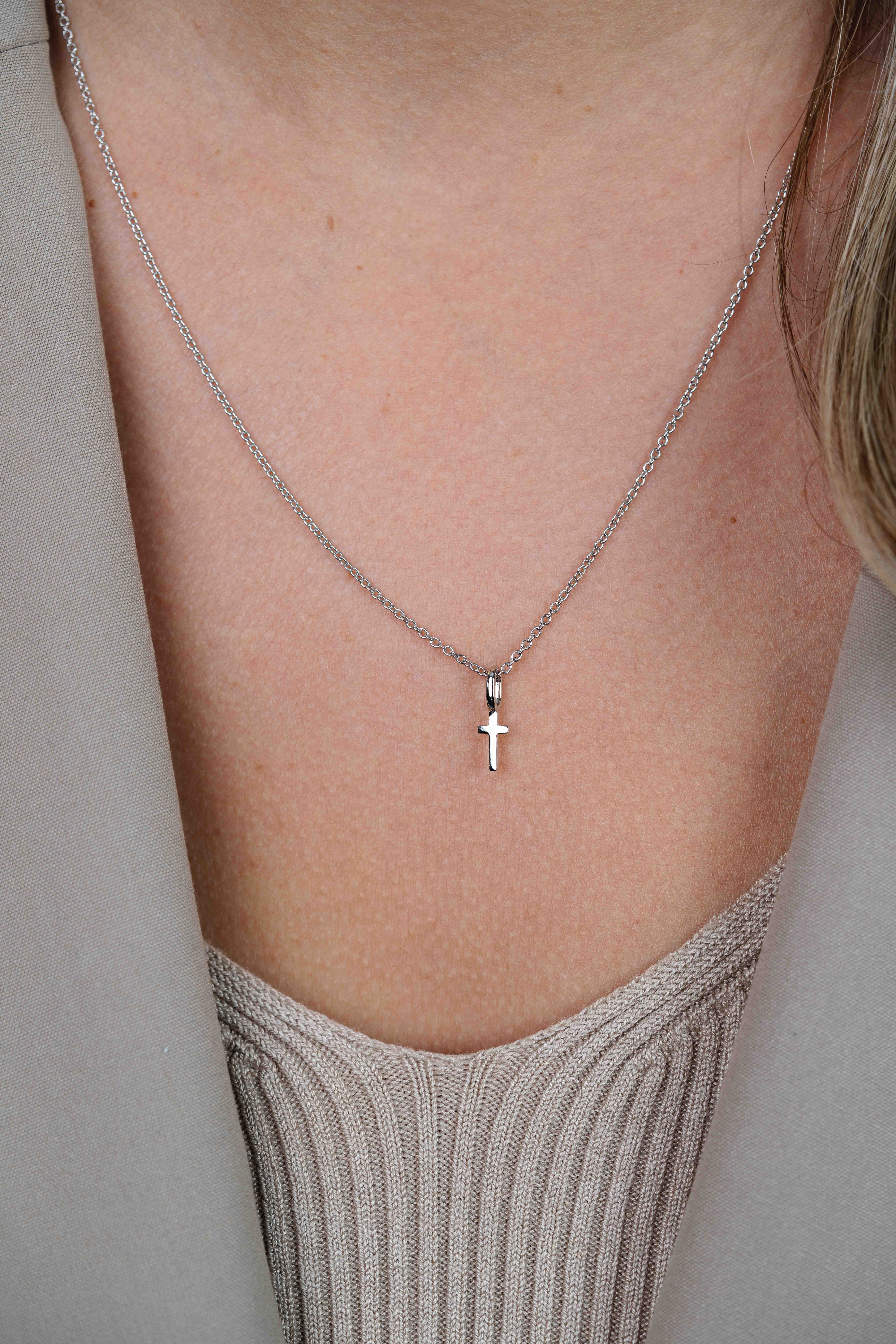 ZINZI Sterling Silver Pendant Cross ZIH2082