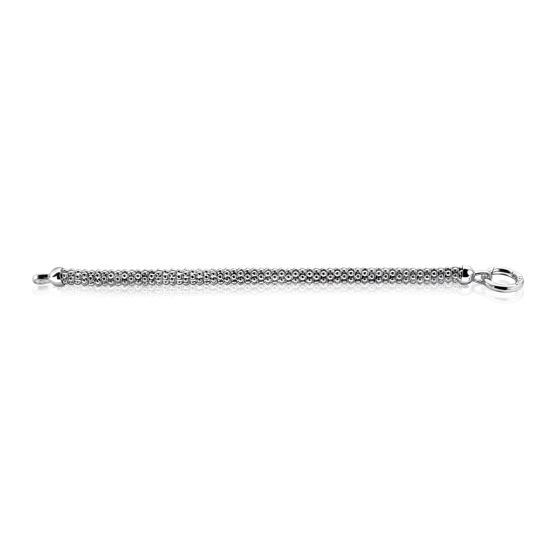 ZINZI Sterling Silver Chain Bracelet width 7mm 19cm ZIA733