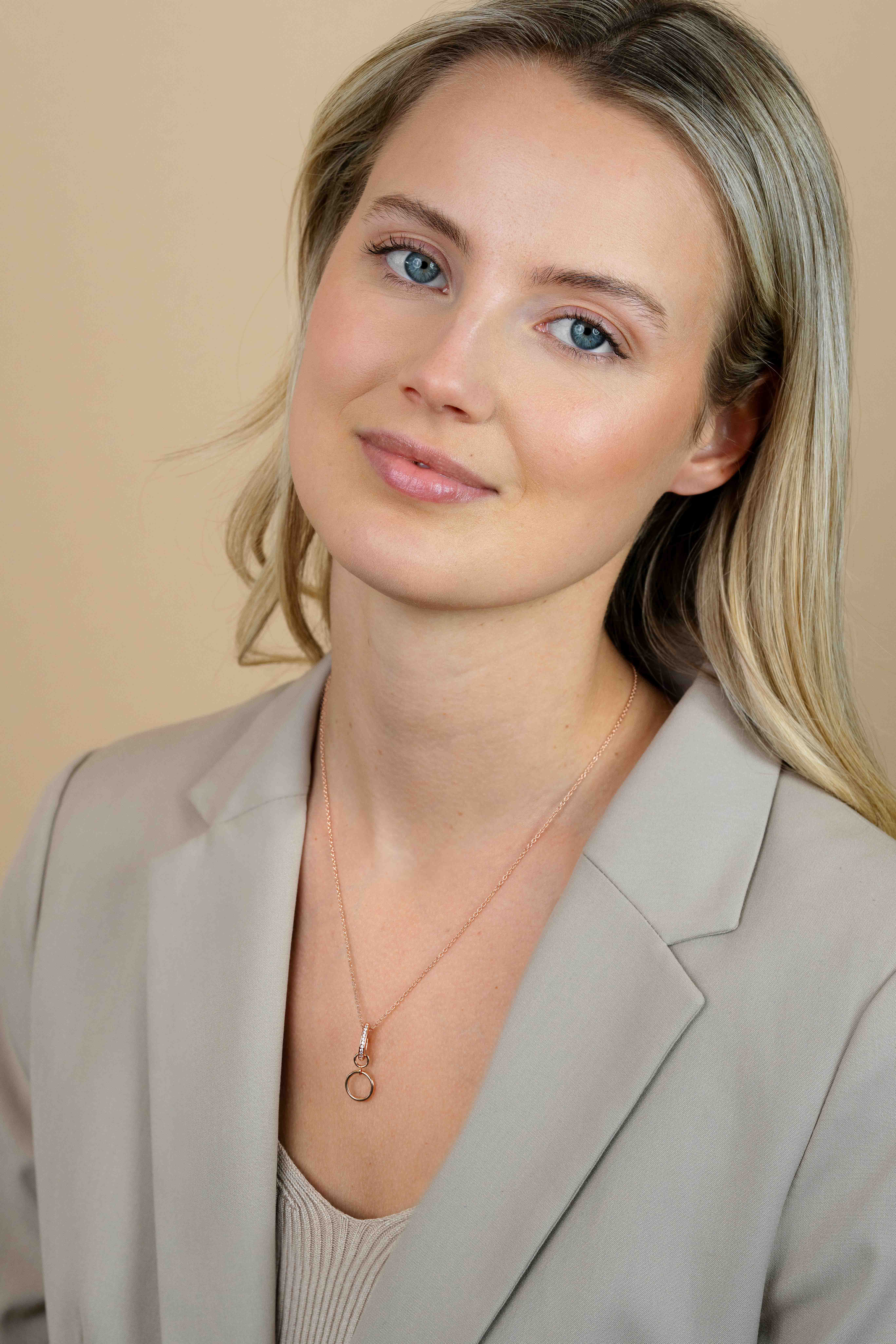 ZINZI Rose Gold Plated Sterling Silver Pendant White Zirconias to wear Earrings Pendants on a Necklace ZIH2CHR