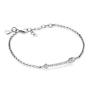 ZINZI Sterling Silver Fantasy Bracelet ZIA1064
