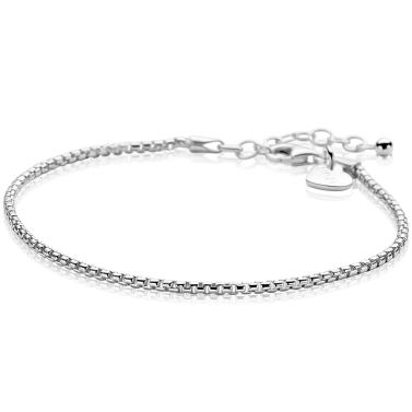 ZINZI zlv. armband massieve rond venetiaans