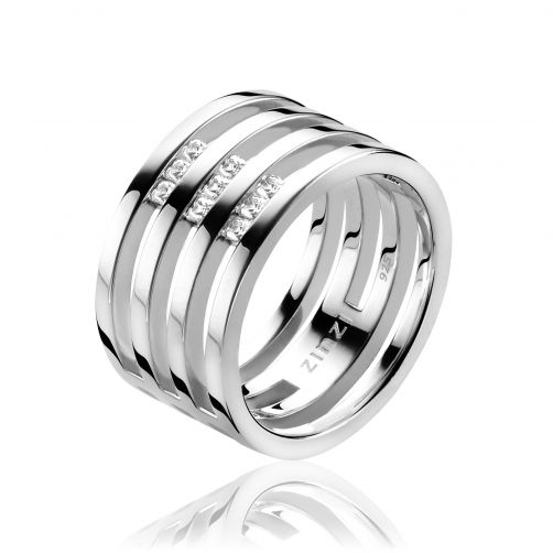 ZINZI Sterling Silver Ring by Dutch Designer Mart Visser MVR1Z