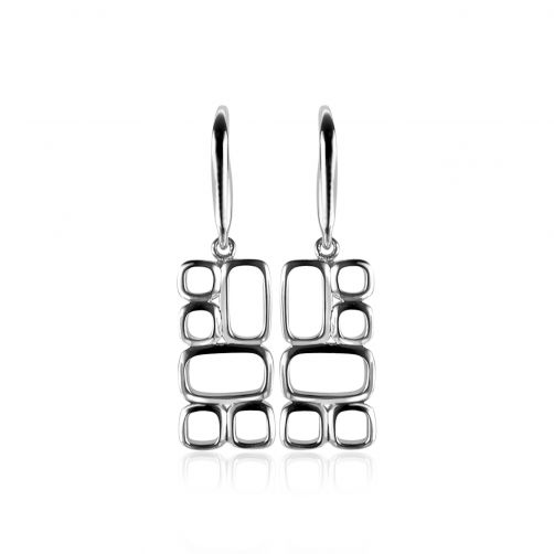 ZINZI Sterling Silver Earrings by Dutch Designer Mart Visser MVO3