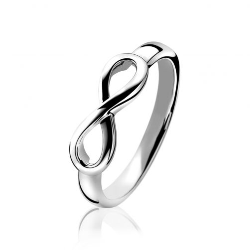 ZINZI Sterling Silver Ring Infinity Shiny ZIR1065