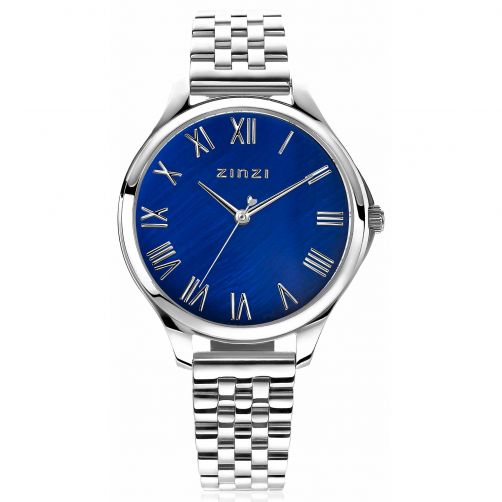 ZINZI Watch JULIA 34mm Dark Blue Mother-of-Pearl