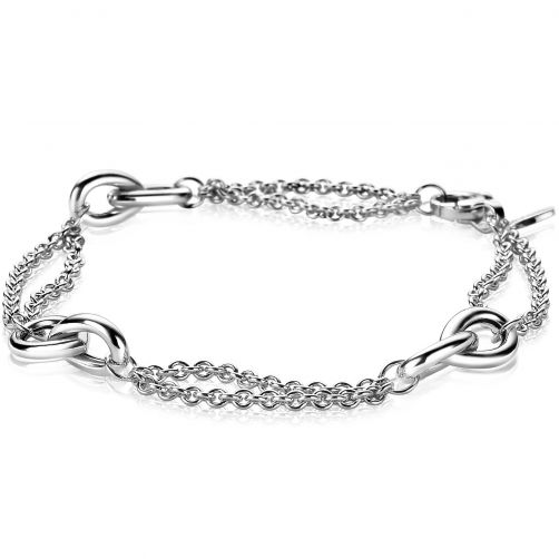 ZINZI Sterling Silver Curb Chain Bracelet