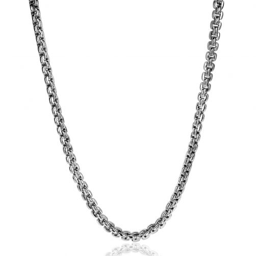ZINZI Sterling Silver Chain Necklace 5mm