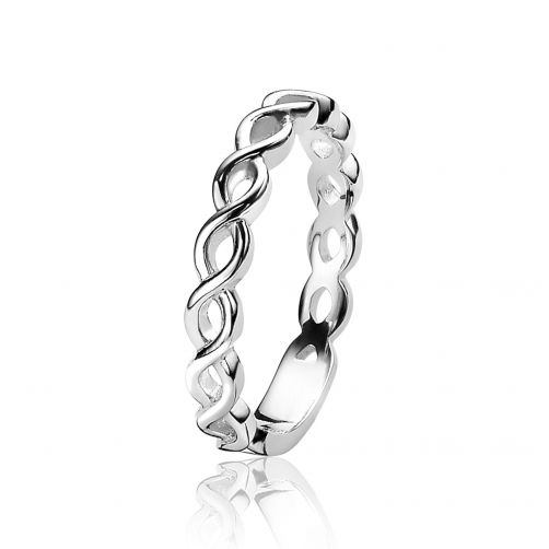 ZINZI Sterling Silver Stackable Ring Infinity ZIR1265