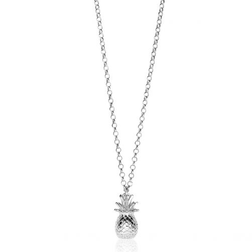 ZINZI Sterling Silver Necklace Pineapple 42-45cm ZIC1699