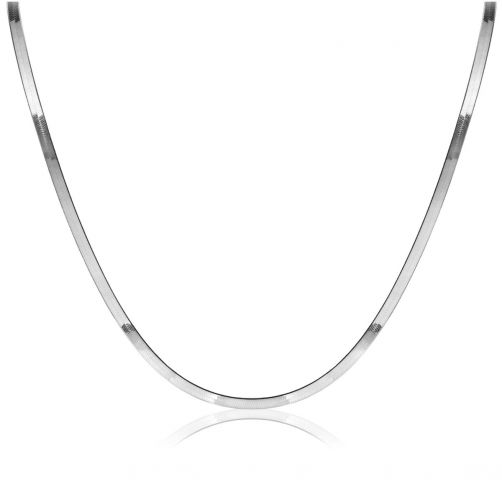 ZINZI Sterling Silver Snake Chain Necklace 45cm 3.5mm width ZIC2292
