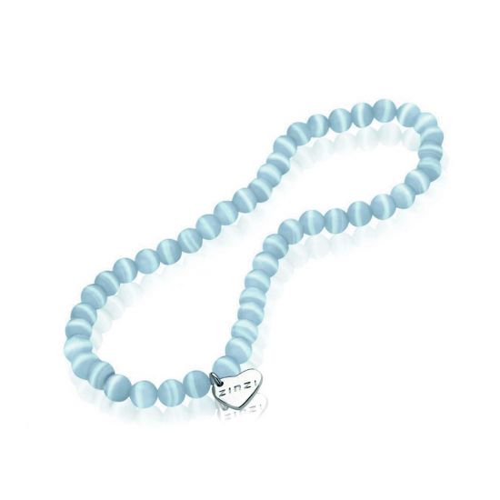 ZINZI Stretch Bracelet One-size Turquoise for Charms CH-A25T
