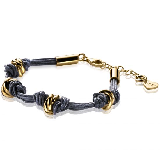 ZINZI Gold Plated Sterling Silver Bracelet 18-22cm ZIA1132BG
