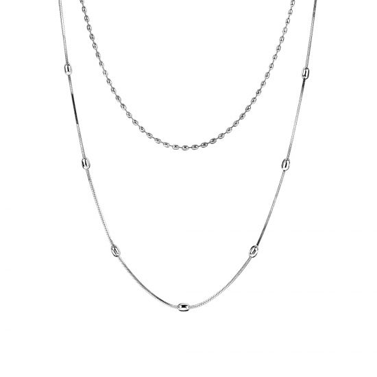 ZINZI Sterling Silver Multi-look Necklace 40-45cm ZIC1345