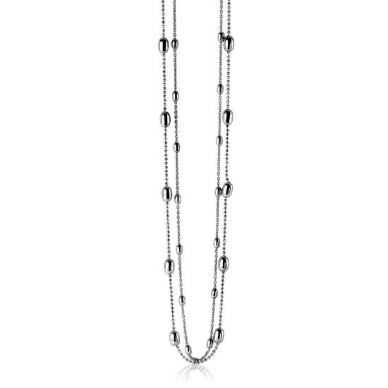 ZINZI Sterling Silver Fantasy Necklace 42-45cm ZIC1191