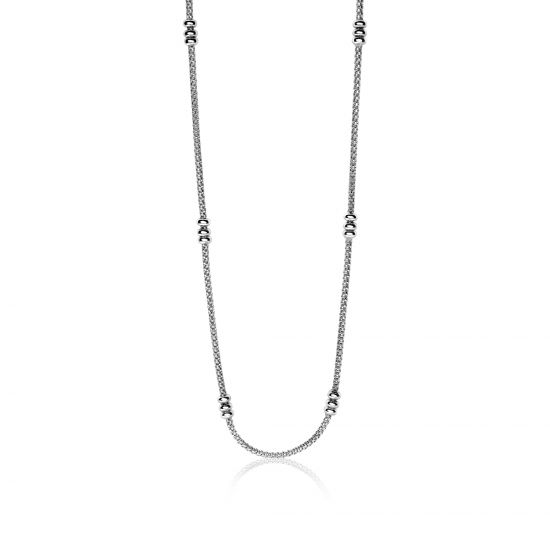 ZINZI Sterling Silver Fantasy Necklace 45cm ZIC1421