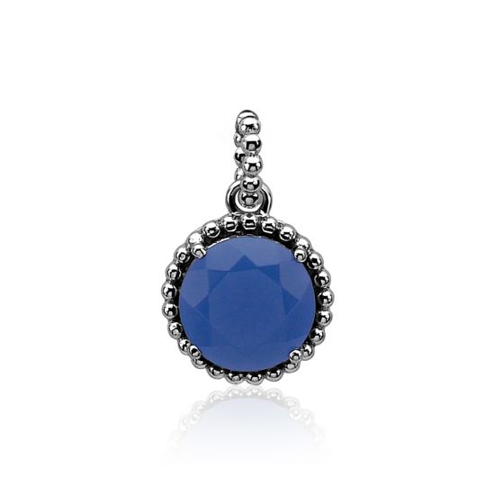 ZINZI Sterling Silver Pendant Blue ZIH842B