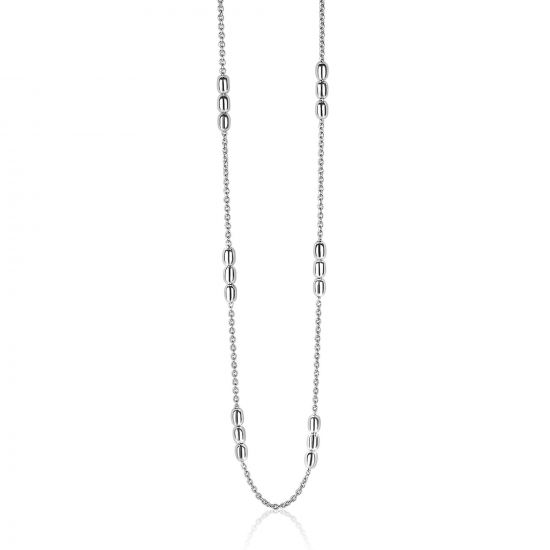 ZINZI Sterling Silver Fantasy Necklace Oval 42-45cm ZIC1809-42