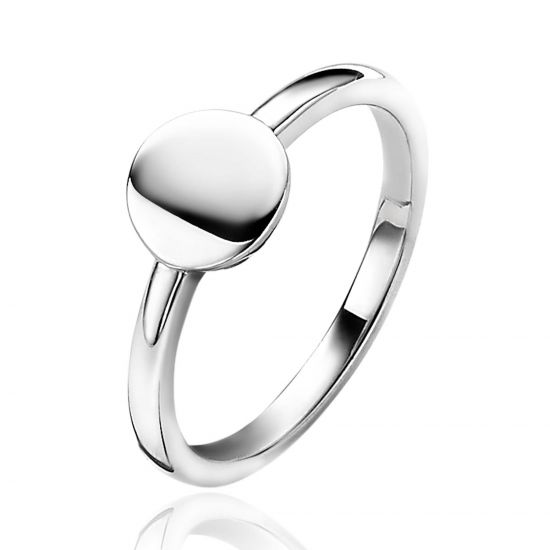 ZINZI Sterling Silver Ring Round Bar ZIR2220