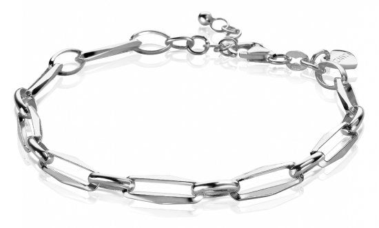 ZINZI CHARMS Sterling Silver Chains Bracelet CH-A10