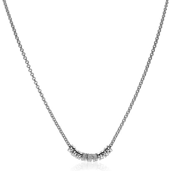 ZINZI Sterling Silver Necklace 45cm by Dutch Designer Mart Visser MVC22