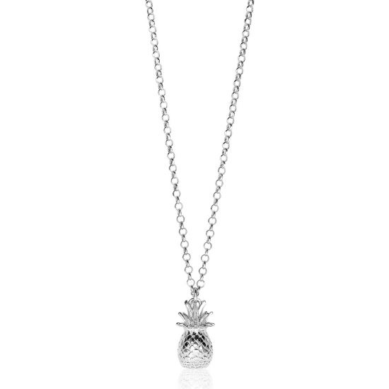 ZINZI Sterling Silver Necklace Pineapple 42-45cm ZIC1699