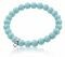 Zinzi Charms rek-armband one-size turquoise parels CH-A20T 
