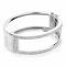 Mart Visser by ZINZI zilveren bangle armband glad wit 22mm MVA14