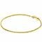 ZINZI 14K Gold Wheat Chain Bracelet 1,5 mm width 18,5cm ZGA307