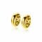 14mm ZINZI 14K Gold Hoop Earrings 5mm width ZGO436