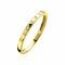 ZINZI Gold 14 karaat gouden aanschuifring wit ZGR149
